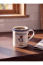 Cute Teddy Bear Printed Porcelain Mug for Style Enthusiasts from Uzg Store