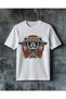 Sapka Aslan Gul Patterned Printed Oversize T-Shirt