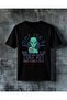 Time for It Alien Printed Oversize T-Shirt