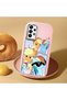 Pink Silicone Case with Shock-Absorbing Camera Protection Compatible with Samsung Galaxy A73 - 2