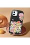 حافظة سيليكون سوداء متوافقة مع هاتف iPhone 12 Mini مع حماية للكاميرا ماصّ للصدمات - 2