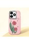 Infinix Hot 40I Compatible Shock-Absorbing Camera Protected Pink Silicone Case