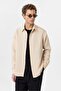 Modal fabric relaxed fit striped men's shirt - 2