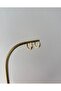 Mini Geometric Stone Xp Gold Hoop Earrings - 4