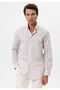 Slim Fit Striped Men's Shirt