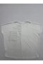 Plus Size Abstract Pattern Denim Applique Stone Detailed Short Sleeve Women's Blouse - 5