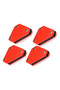 4pcs Welding Magnet Magnetic Holder 45/90/135 Degrees 9LB Arrow Clamp Magnetic Clamp for Welding ... - 6