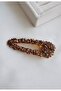 Crystal Stone and Sequin Detail Metal Knob Buckle (8cm) - 2