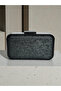 Black Metal Handle Scratch-Resistant Matte Leather Women's Evening Dress Bag Wedding Engagement Graduation - 8