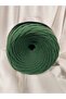 Combed Cotton Yarn Grass Green Hand Knitting Yarn 250Gr.-90Mt. (1 Piece) - Color: 1019 - 3