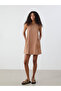 V-Neck Modal Blended Dress