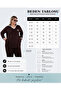 سويت شيرت نسائي كبير الحجم مطرز برقبة على شكل حرف V - 3