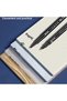Deli S563-3pcs Deli S563 Children's 5-pack Double-ended Art Marker Pen Outline Pen Line Black Oily N - 6