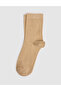 Women's Beige Socks 50324354-Vr011 - 3