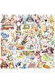 50PCS Cute Bunny Daily Life Waterproof Graffiti Stickers for Helmet Bicycle Hand Account Pencil C... - 2