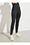 Black Round Neck T-Shirt and Leggings Co-Ords - 5