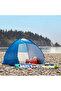 Beach Tent Camping Automatic Setup Canopy Food Utensils Etc Storable Tent 160*140*115 cm