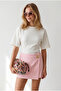 Women's White Modal Buttoned Blouse with Waist Detail and Stitching Blz-19003373 - 3