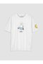 Vizyon New Season Crew Neck Miffy Printed Girls' T-Shirt