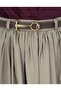 Seniha Gathered Double Pocket Belted Skirt-Pa203 Mint - 2