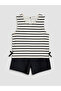 Sparkling Choices Striped Girls' Set from Shining Store