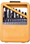 19 Pcs HSS Twist Drill Bits Set, 75081, Durable High Speed Steel Construction, Precision Cutting Design - 6