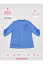 Plus Size Embroidery Detailed High Collar Viscose Women's Shirt - 2