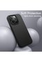 iPhone 13 Pro Case Inside Velvet Outside Matte Flexible Silicone Cover with Raised Screen and Camera Protection - 3