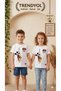 Children's T-Shirt with Cute Mouse Print and Writing, 100% Cotton Short Sleeve T-Shirt - 2