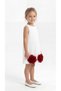 Floral Appliqué Girls' Dress - 2