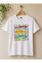 Unisex Design Printed T-Shirt Short Sleeve Cotton Casual t Shirt - 3