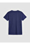 Navy Blue Crew Neck Men's T-Shirt - 2