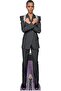 CS1065 Letitia Wright Lifesize Cardboard Cutout With Mini