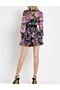 Rochie scurta, Floral print - 2
