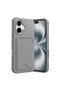 Apple iPhone 17 Kelvin Silicone with Business Card Holder - Gray