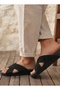 Unisex Casual Slippers Suede Textured Cross Strap Modern Summer Slippers - 3