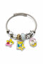 Mixed Figure Charm Bracelet – Stainless Steel Women's Bracelet - 3