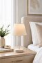 Softli̇ne Modern Lampshade ✨   White ✨   Cream Fabric Hat Table Lamp Minimal Decorative Night Light > Modern Lampshade Decorative Nightstand Lamp Bedroom Lighting Stylish Home Decor Gift Console Top - 5
