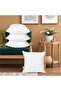 Casual Bedding Throw Insert Cushion Filler HD Microfiber Filling 800g 60x60cm (Pack of 4) - 2