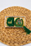 Stone Zikirmatik Pearl Prayer Beads Mini Quran Set Gift Mevlit Prayer Beads Set Green - 3