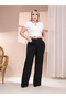 Premium High Waist Flared Pants Premium Textured High Waist Pants