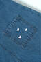 Popees Baby Girls Denim Sleeveless Dress with Heart Pockets |Soft Cotton Denim Outfit (3–36 Months) - 3