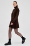 Stylish Design Premium Textured High-Neck Sweater and Pleated Mini Skirt Two-Piece Combination Set - 4