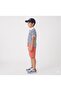 Boys' Cotton Bermuda Shorts with Elastic Waist and Laces, Ages 8-18, Brown - 2