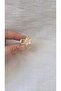 Mini Metal Clasp with Zircon Stone and Daisy 2.5 cm 1 Piece - 2