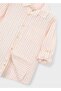 Boy's Striped Linen Shirt 5-10 Years Yellow - 6