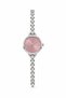 Elegant Women's Wristwatch with Steel Band – Gold & Silver Color Minimal Design - 3