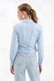 Women's Tie Detailed Open Waist Design Shirt - 2