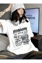 Fragment Retro Printed Unisex Oversize T-Shirt