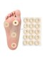 Callus Tape 60 Pieces Foot Callus and Pressure Relief Protective Tape - Anti-Shoe-Bump Ring Pad - 6